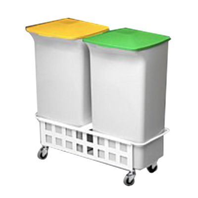 Image for DURABLE TROLLEY FOR 2 X 40L BINS from Office National Sydney Stationery
