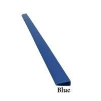 cumberland om635bl slide binding strip a4 300mm x 5mm blue pack 25