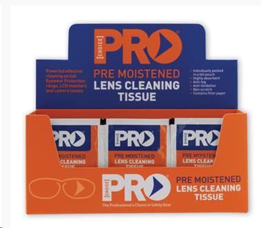 Image for LENS CLEAN WIPES BX100 from Our Town & Country Office National