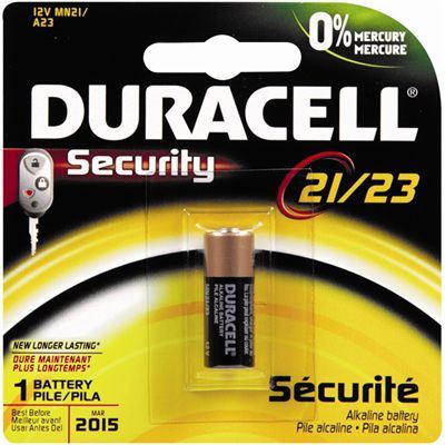 Image for DURACELL MN21/A23 ALKALINE SECURITY 12V BATTERY from Our Town & Country Office National