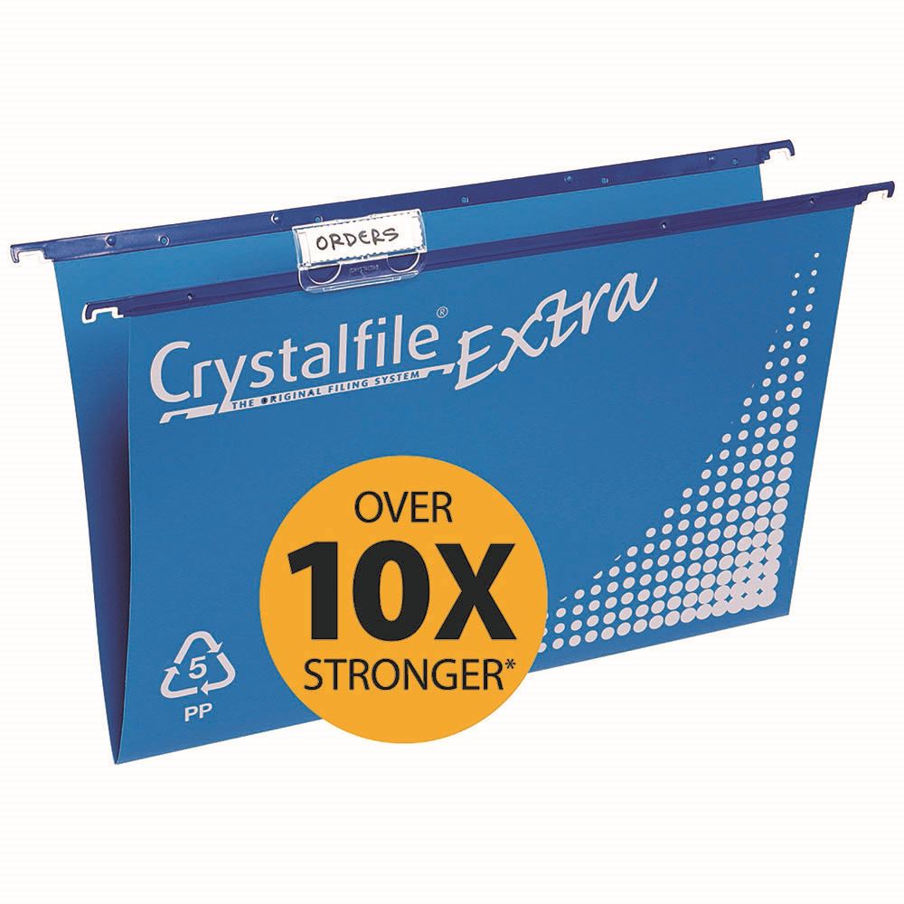 Image for CRYSTALFILE PP EXTRA SUSP FILE PK20 from Our Town & Country Office National