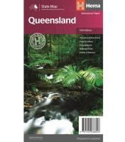 map hema queensland large format 13th ed