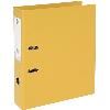 marbig lever arch file pvc a4 yellow
