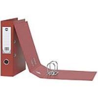 marbig lever arch file pvc a4 red