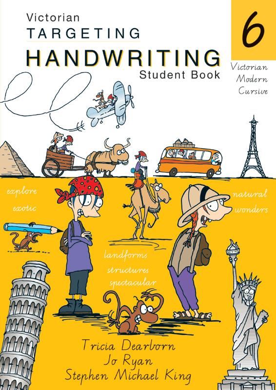 Image for TARGETING HANDWRITING VIC STUDENT BOOK YEAR 6 from Two Bays Office National