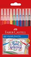 faber-castell brush calligraphy markers assorted pack 10