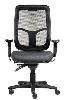 ergoselect swift ergonomic chair 4 lever seat slide high back with arms grey alloy base