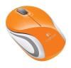 logitech m187 wireless mini mouse orange 910-002782