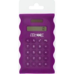 Image for CALCULATOR SKWEEK 110X113X14MM SILICONE PURPLE from Shoalcoast Home and Office Solutions Office National