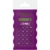 calculator skweek 110x113x14mm silicone purple