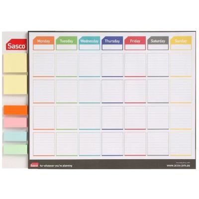 Image for SASCO® PLANNER WEEKLY WITH STICKY NOTES from Shoalcoast Home and Office Solutions Office National
