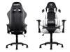 aerocool thunder x3 tgc12 series gaming / office chair - black/white 1 year warranty