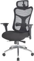 avatar high back executive black mesh back chair 140kg 3 year warranty