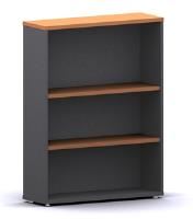 ddk accent bookcase 2 shelves 1200 x 900 x 300mm