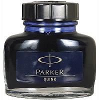 parker quink fountain pen ink permanent 57ml bottle blue
