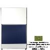 ys design t8 screens 1200 x 750 white frame with green pinable fabric and white board