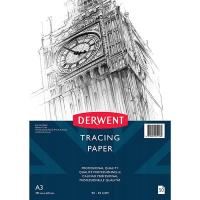 derwent professional tracing paper 90-95gsm a3 pad 50 sheets