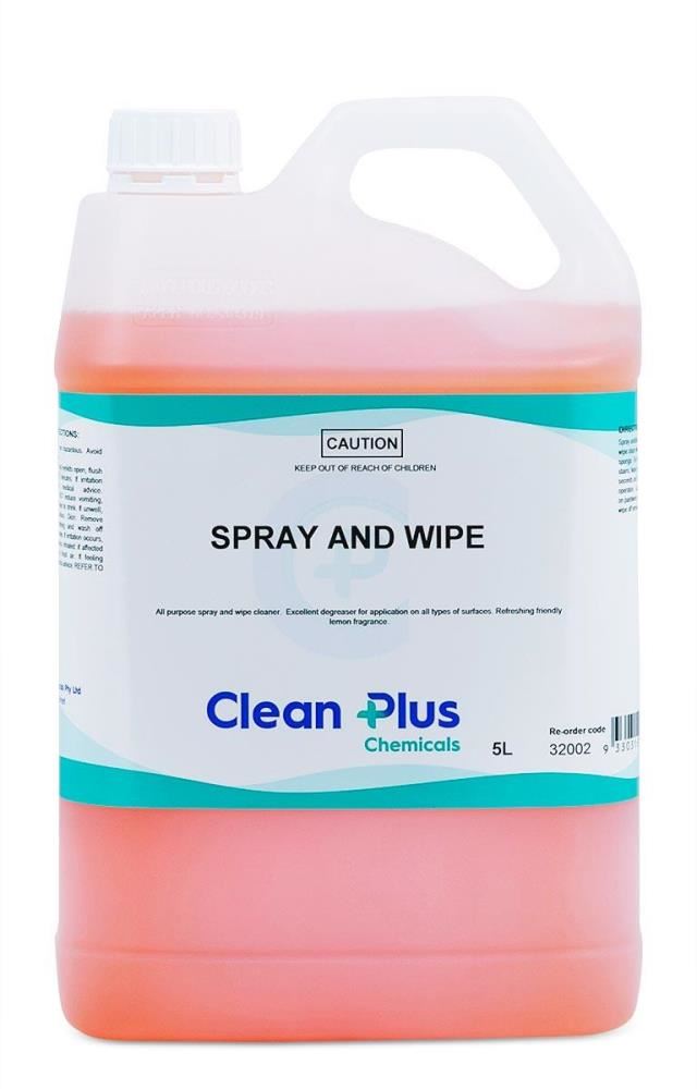Image for CLEAN PLUS SPRAY AND WIPE 5LITRE from Shoalcoast Home and Office Solutions Office National