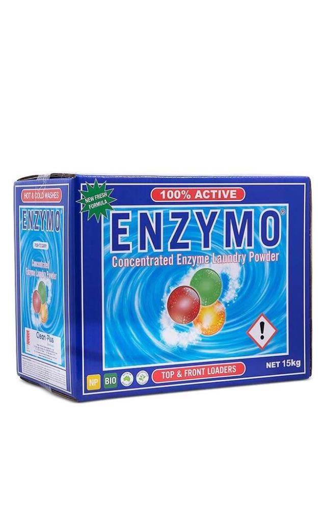 Image for CLEAN PLUS ENZYMO CONCENTRATED LAUNDRY POWDER 15KG from Shoalcoast Home and Office Solutions Office National