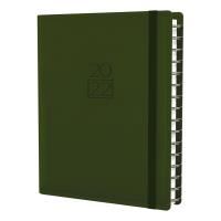 diary 2022 collins a5 plan + note pro diary wtv green