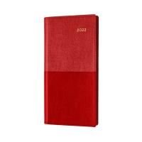 diary 2022 collins b6/7 88x176mm vanessa landscape wtv red