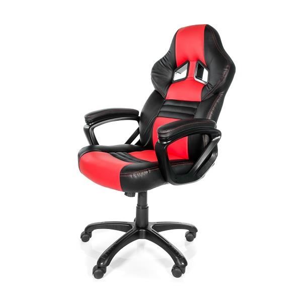 Image for AROZZI MONZA ADJUSTABLE ERGONOMIC BLACK & RED MOTORSPORTS INSPIRED CHAIR 1 YEAR WARRANTY from Shoalcoast Home and Office Solutions Office National