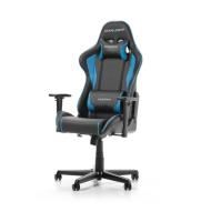 dxracer formula fl08  racing series gaming chair, sparco style neck/lumbar support - black & blue 1 year warranty