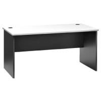 ys design dks126 student desk white/ironstone 1200 x 600 x 730mm