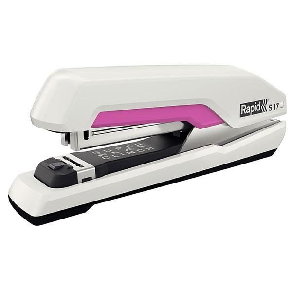 Image for RAPID STAPLER F/STRIP S17 WHITE/PINK from Shoalcoast Home and Office Solutions Office National