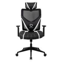 onex ge300 breathable ergonomic gaming chair  black/white