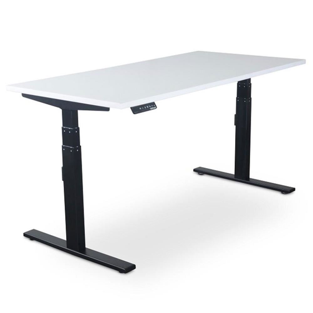 Image for VERTILIFT 2-LEG HEAVEY DUTY ELECTRIC SIT SAND DESK BLACK FRAME/WHITE TOP 1800 X 750MM from Shoalcoast Home and Office Solutions Office National