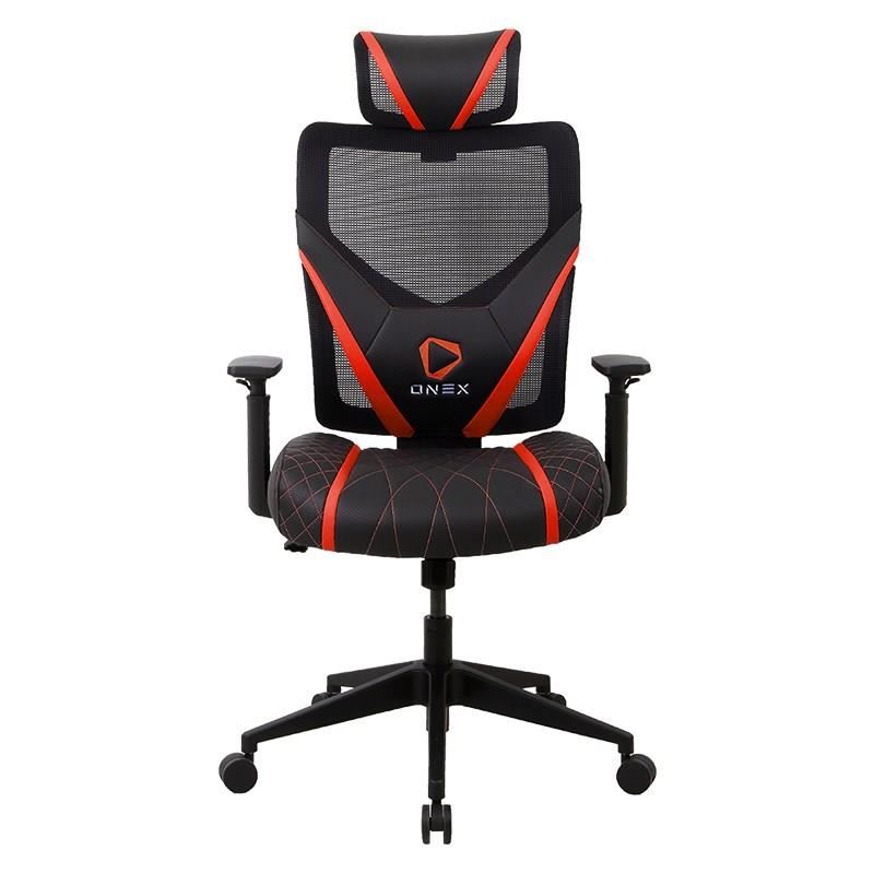 Image for ONEX GE300 BREATHABLE ERGONOMIC GAMING CHAIR BLACK/RED from Shoalcoast Home and Office Solutions Office National