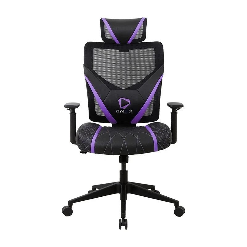 Image for ONEX GE300 BREATHABLE ERGONOMIC GAMING CHAIR BLACK/VIOLET from Shoalcoast Home and Office Solutions Office National