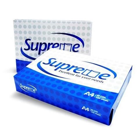 Image for SUPREME A4 COPIER COPY PAPER 80GSM WHITE PACK 500 SHEETS from Shoalcoast Home and Office Solutions Office National