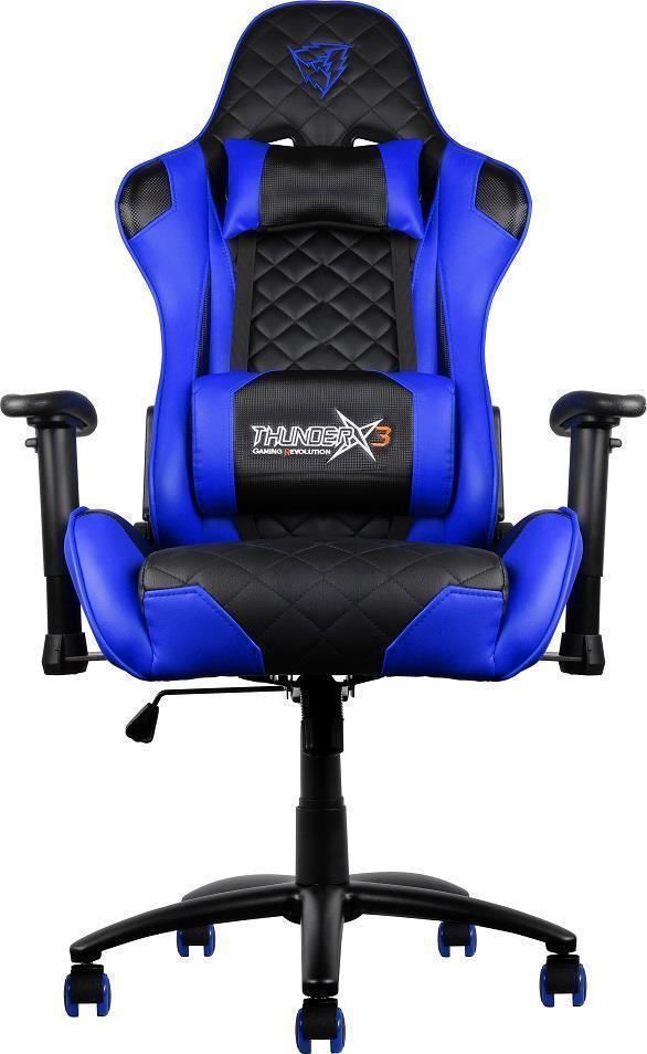Image for AEROCOOL THUNDER X3 TGC12 SERIES GAMING / OFFICE CHAIR - BLACK/BLUE from Shoalcoast Home and Office Solutions Office National