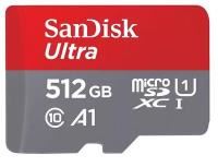 sandisk 512gb ultra micro sdxc 120mb/s class 10 uhs i micro sd card