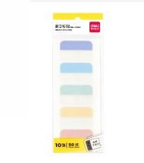 Image for DELI INDEX TAB PASTEL 28 X 45MM PACK 50 from Shoalcoast Home and Office Solutions Office National