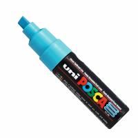 posca pc-8k paint marker chisel broad 8mm turquoise
