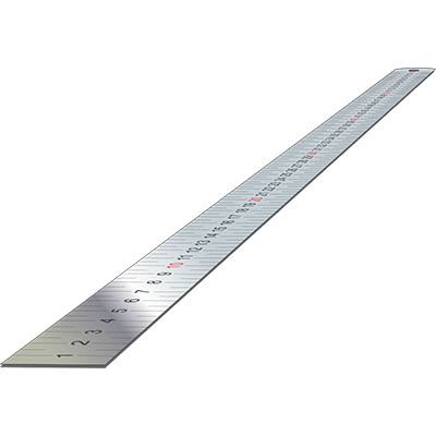 Image for SHEFFIELD BLADES STAINLESS STEEL RULER 15CM 150MM from Angletons Office National