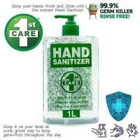 1st care hand sanitiser pump action 1 litre