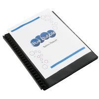 gns display book refillable insert cover 20 pocket a4 black