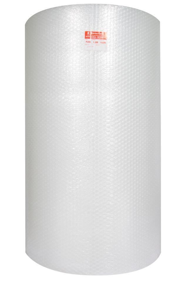 Image for BUBBLEWRAP (SLIT 2) 1500MM X 100M 10MM BUBBLE CLEAR from Angletons Office National