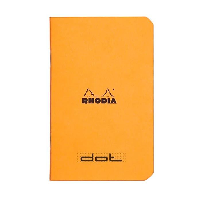 Image for RHODIA - CAHIER NOTEBOOK - A7 - DOT GRID - ORANGE from Angletons Office National