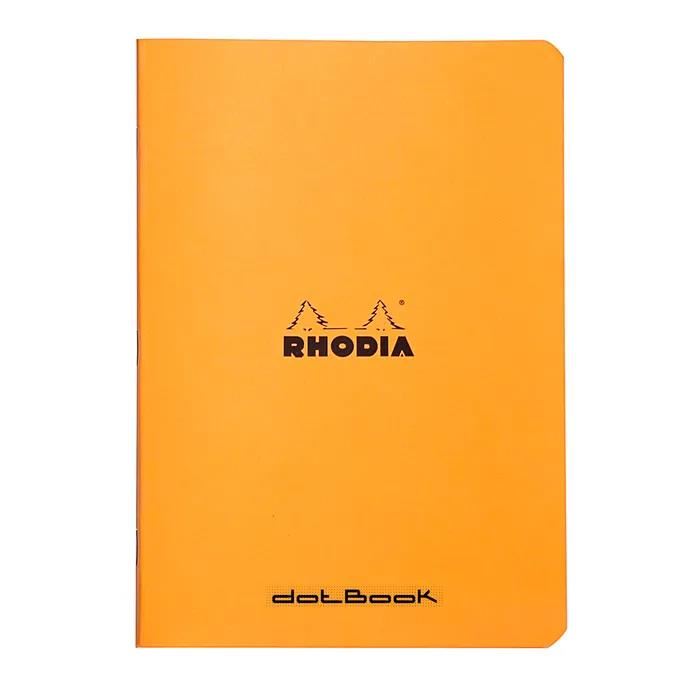 Image for RHODIA - CAHIER NOTEBOOK - A5 - DOT GRID - ORANGE from Angletons Office National
