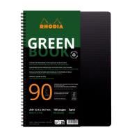 rhodia - rhodiactive greenbook wirebound - a4+ - lined