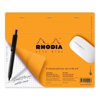 rhodia mouse pad 5x5 grid nonskid backing 30 sheets 80gsm