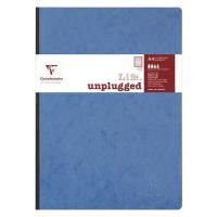 clairefontaine - my essentials clothbound notebook - a4 - ruled - blue