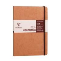 clairefontaine a5 ruled notebook tobacco 96 page