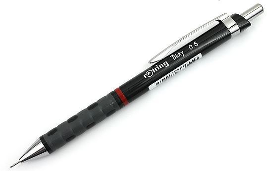 Image for ROTRING TIKKY 0.5MM MECHANICAL PENCIL BURGUNDY from Angletons Office National