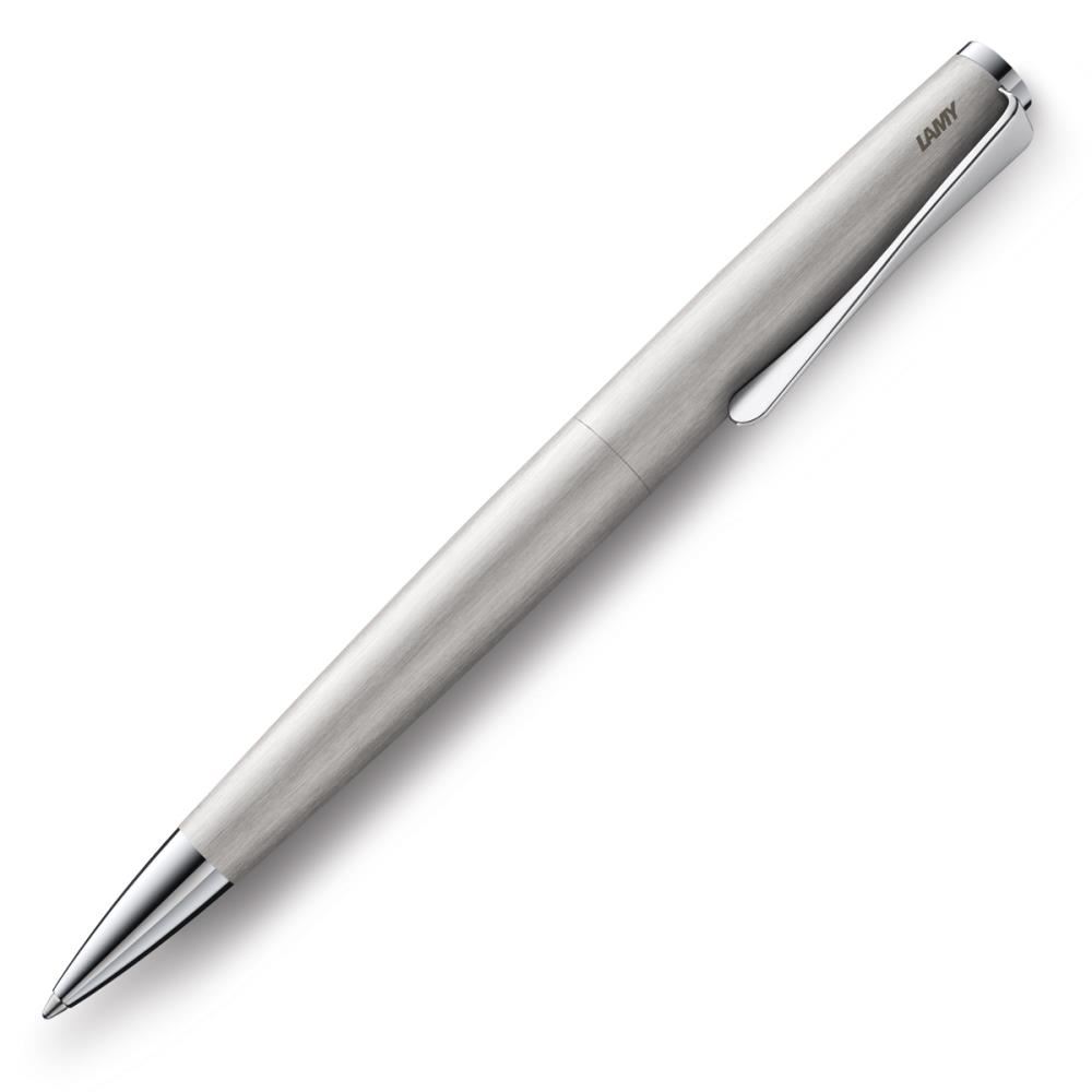 Image for LAMY STUDIO BALLPOINT PEN BRUSHED STAINLESS STEEL from Angletons Office National